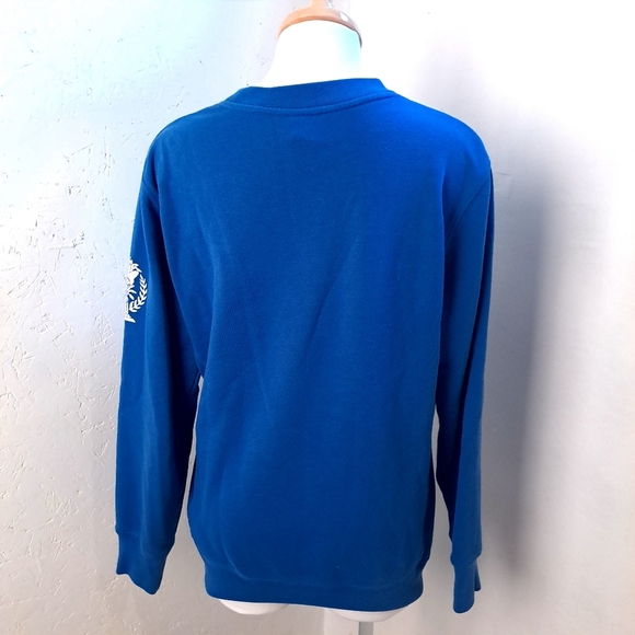 Crooks & Castles | Blue Crooks 2012 graphic crew neck unisex sweater - Picture 3 of 8